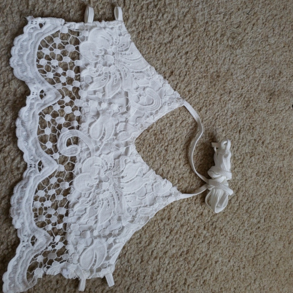 White Bralette